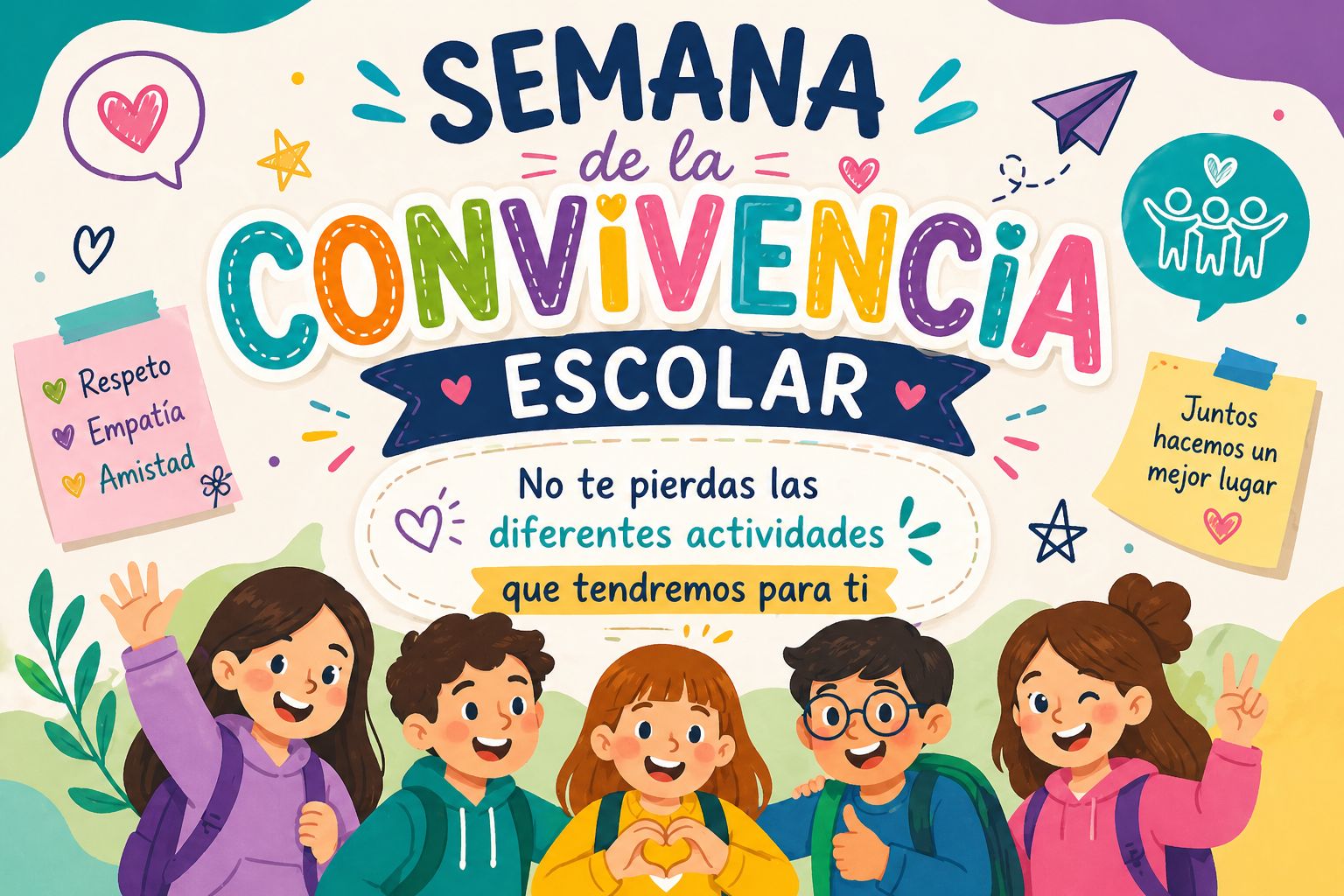 Semana de la Convivencia Escolar 2026 – Escuela Básica Nueva Aurora de ...